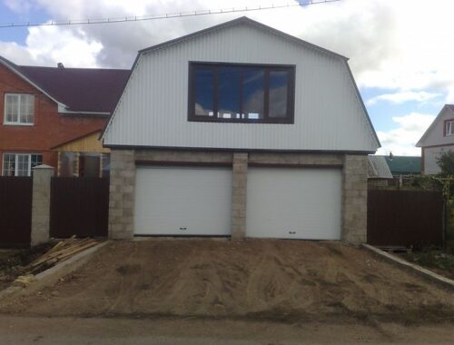 Каталог двухэтажных гаражей: проекты и цены