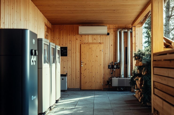 Монтаж кондиционера в деревянном доме