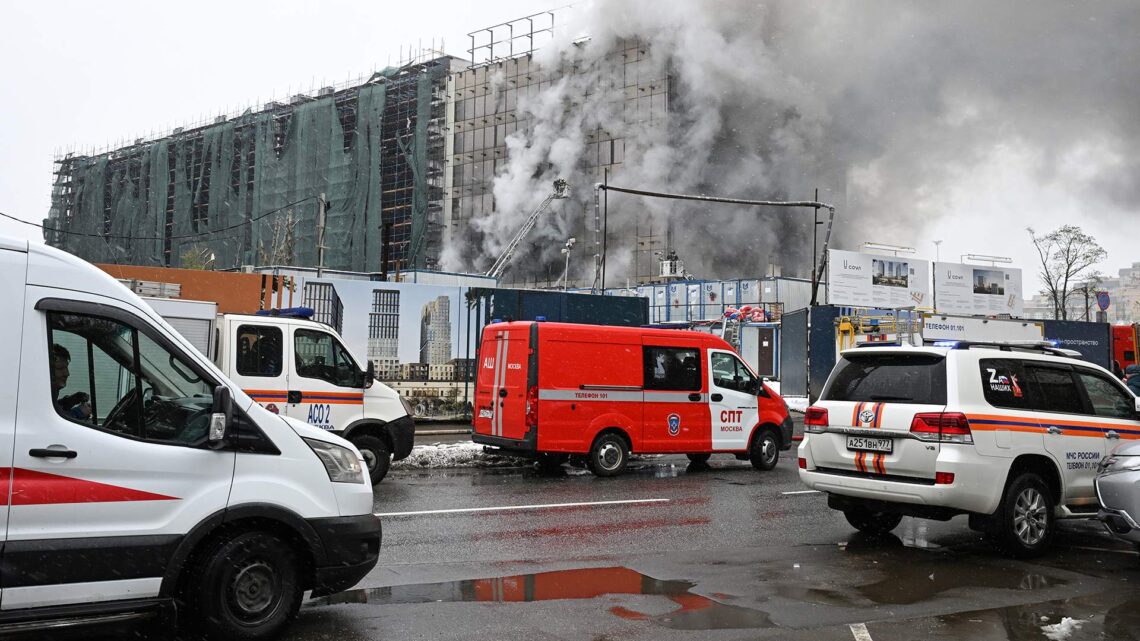 Пожар на севере Москвы: что известно
